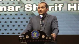 Mantan Wamenkumuam Eddy Hiariej. (Dok. Setkab.go.id)  