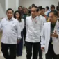 Presiden RI Joko Widodo (Jokowi), didampingi oleh Menteri Pertahanan Prabowo Subianto, meresmikan Rumah Sakit Pusat Pertahanan Negara (RSPPN) Panglima Besar Soedirman. (Dok. Tim Medis Prabowo)
