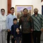 Presiden dan Wakil Presiden terpilih periode 2024-2029 Prabowo Subianto bersama Gibran Rakabuming Saat acara Halal Bihalal. (Dok. TIm Meda Prabowo))