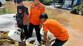 Situasi terkini wilayah terdampak Banjir di Kabupaten Pesawaran, Provinsi Lampung. (Dok. BPBD Kabupaten Pesawaran)  