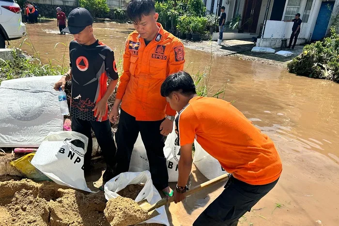 Situasi terkini wilayah terdampak Banjir di Kabupaten Pesawaran, Provinsi Lampung. (Dok. BPBD Kabupaten Pesawaran)  