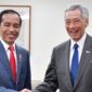 Presiden Jokowi mengadakan Bersama dengan PM Singapura Lee Hsien Loong, (Dok. kemlu.go.id)