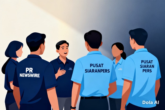 Kolaborasi PR Newswire–PSPI menjadi langkah strategis dalam meningkatkan penyebaran informasi korporasi. (Dok. Kreasi Cici AI)  
