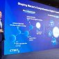 Hudson Lou, Head of Network Services and Development at CTM, delivering a keynote speech