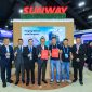 Representatives from Neolix and Sunway Group pose for a photo at the Transport Expo Asia (TXA) 2026
